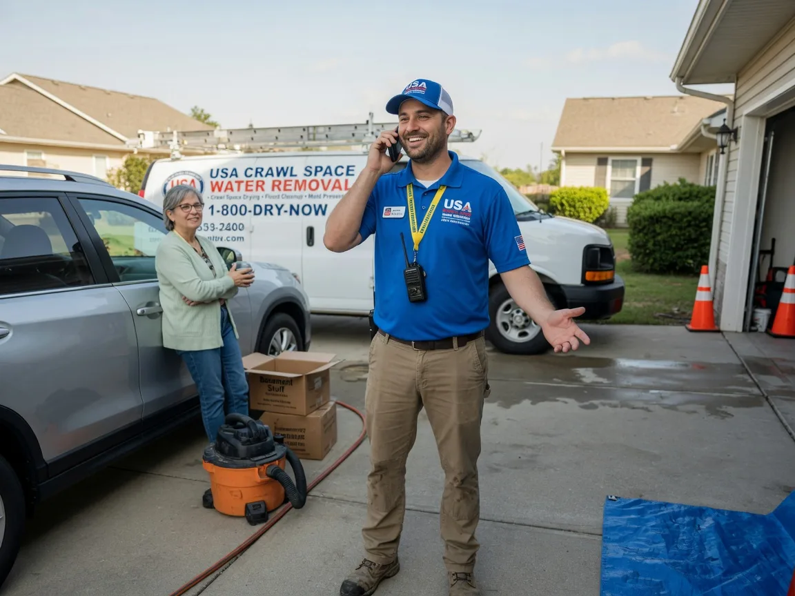Crawl Space Water Removal Gordon, GA FAQs